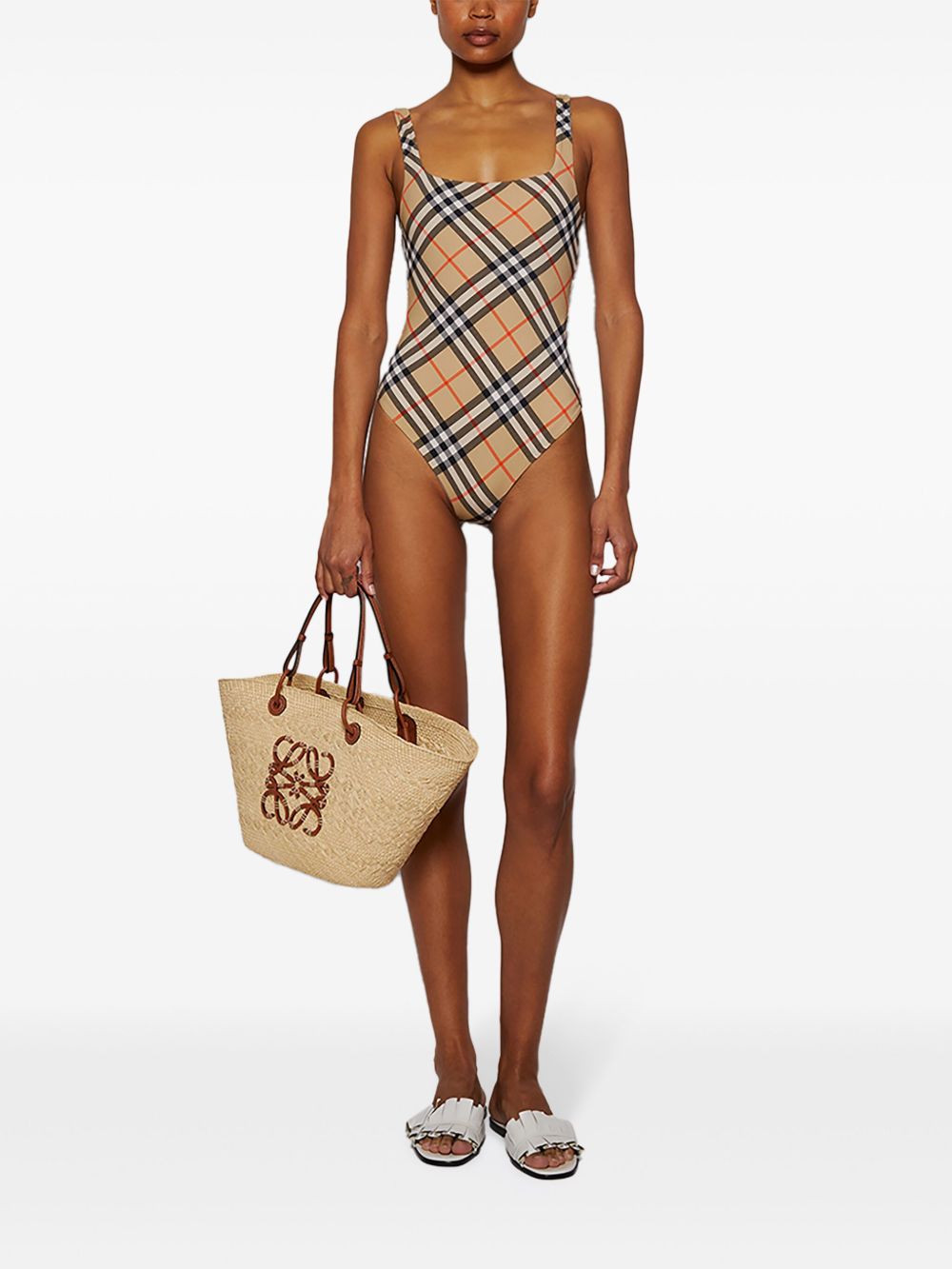 Burberry Check Swimsuit