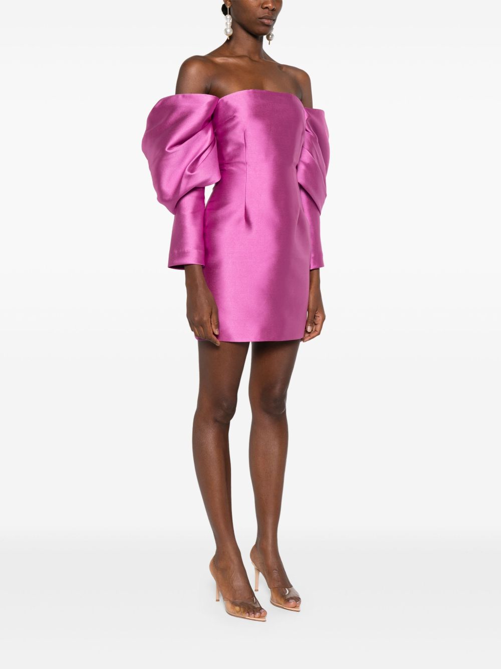 Solace London Dresses Fuchsia