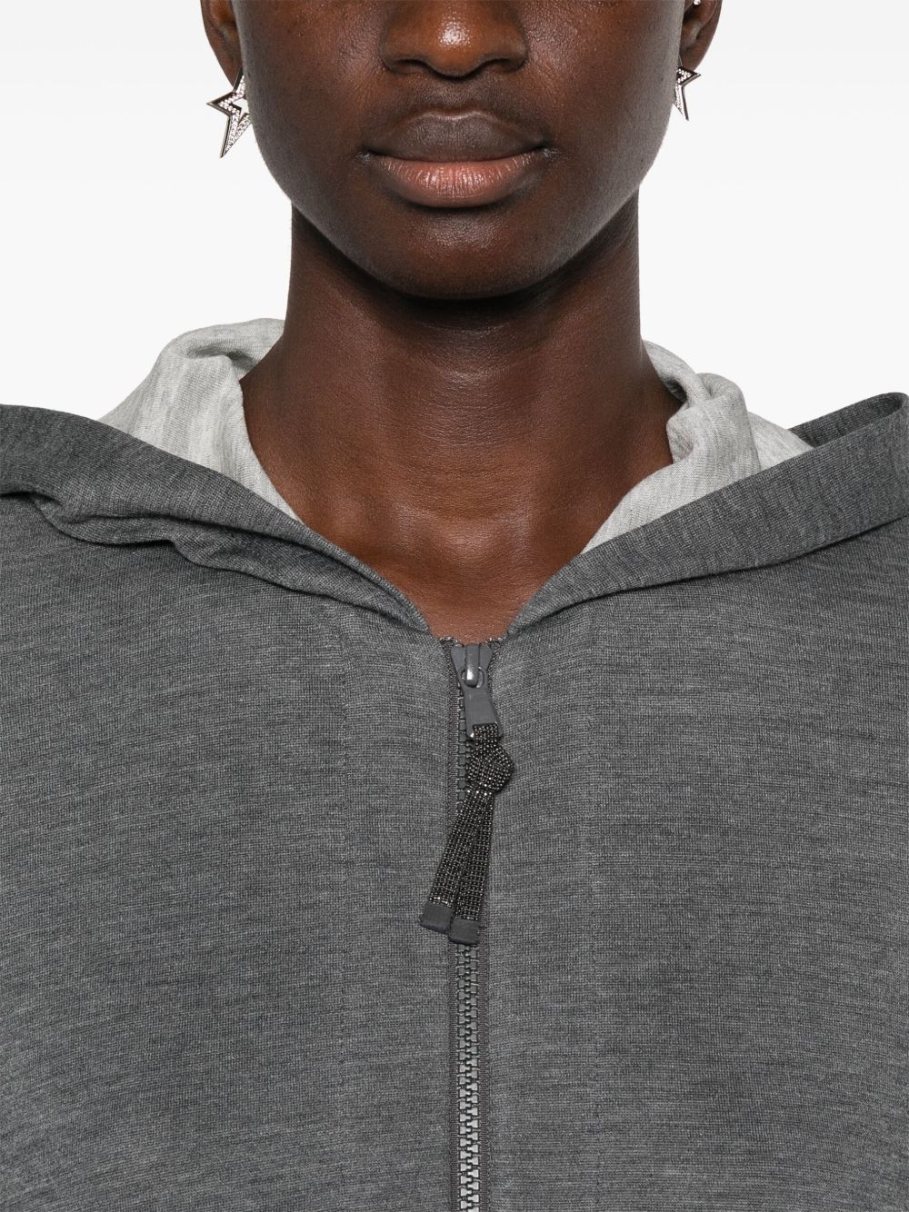 Brunello Cucinelli Monili-detail hoodie