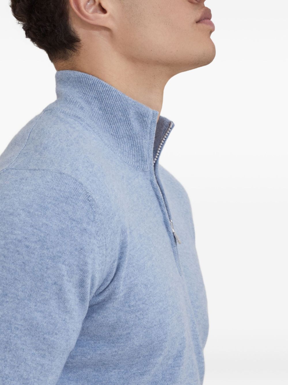 Brunello Cucinelli Cashmere High-Neck Jumper