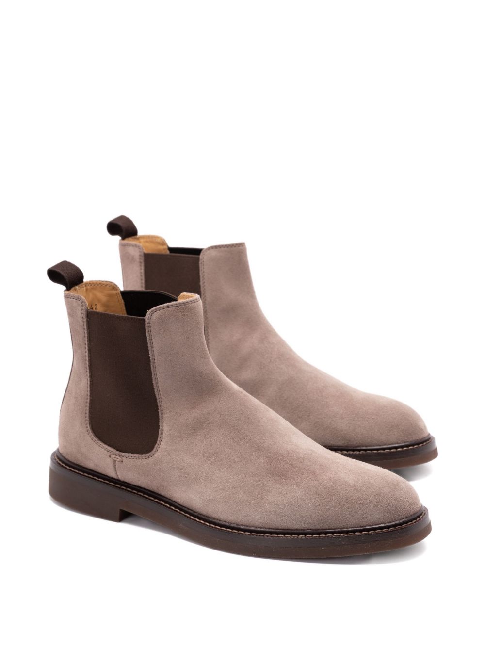 Brunello Cucinelli Suede Chelsea Boot