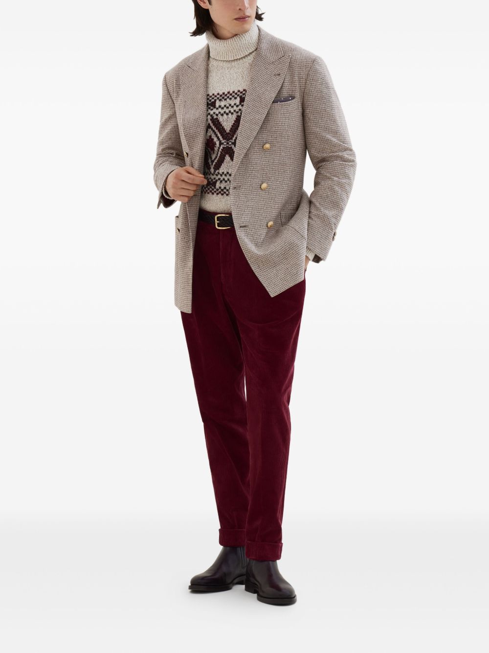 Brunello Cucinelli Flannel blazer