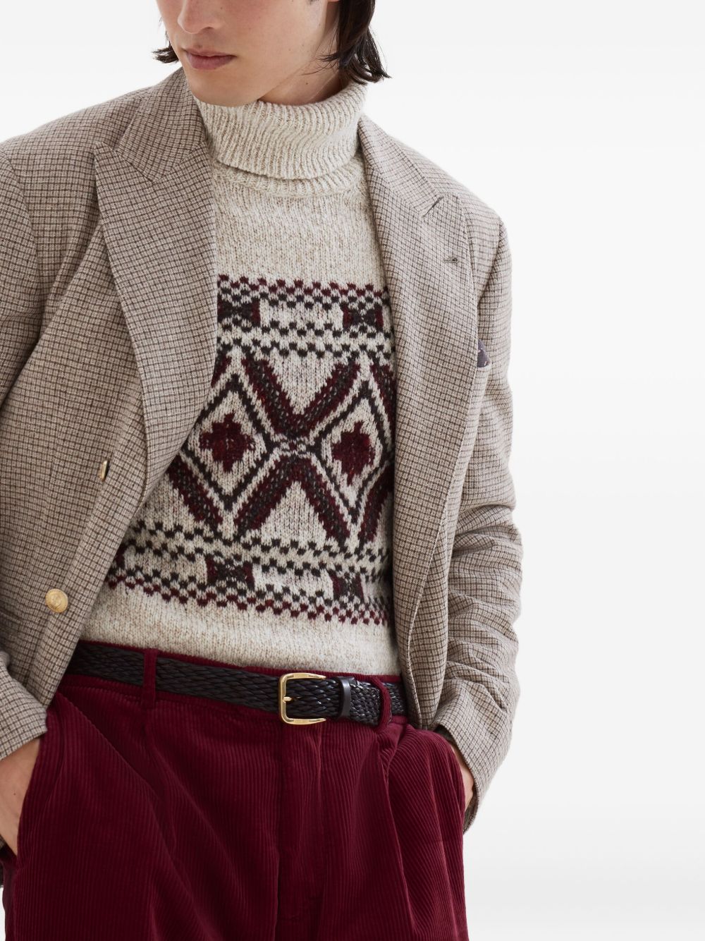 Brunello Cucinelli Flannel blazer