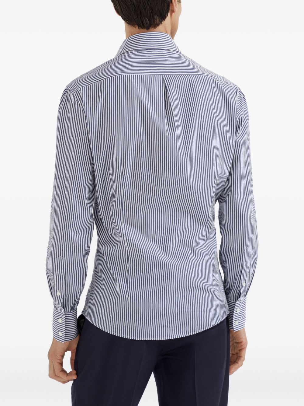 Brunello Cucinelli Striped button-up shirt