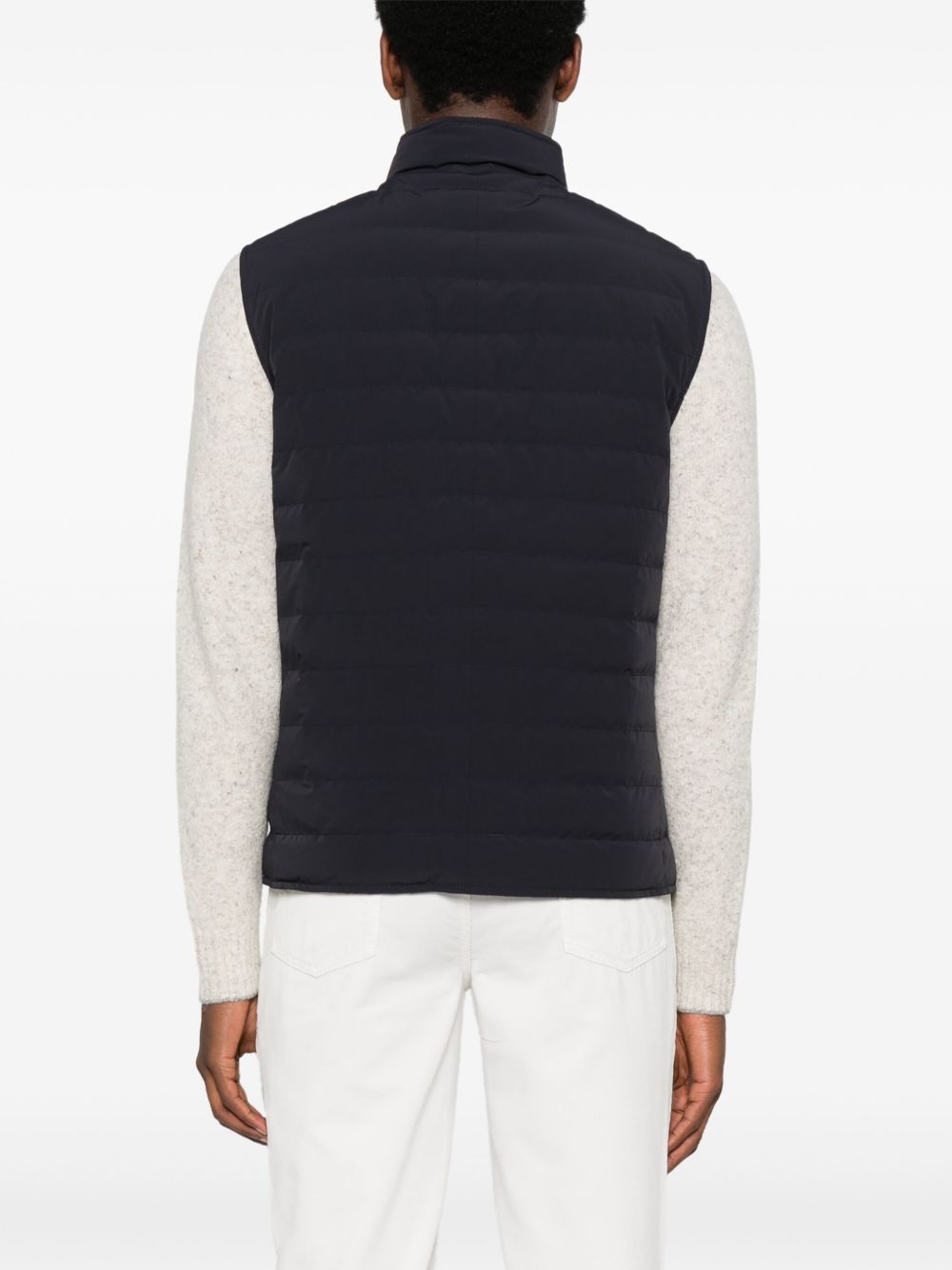 Brunello Cucinelli Zip-fastening sleeveless vest