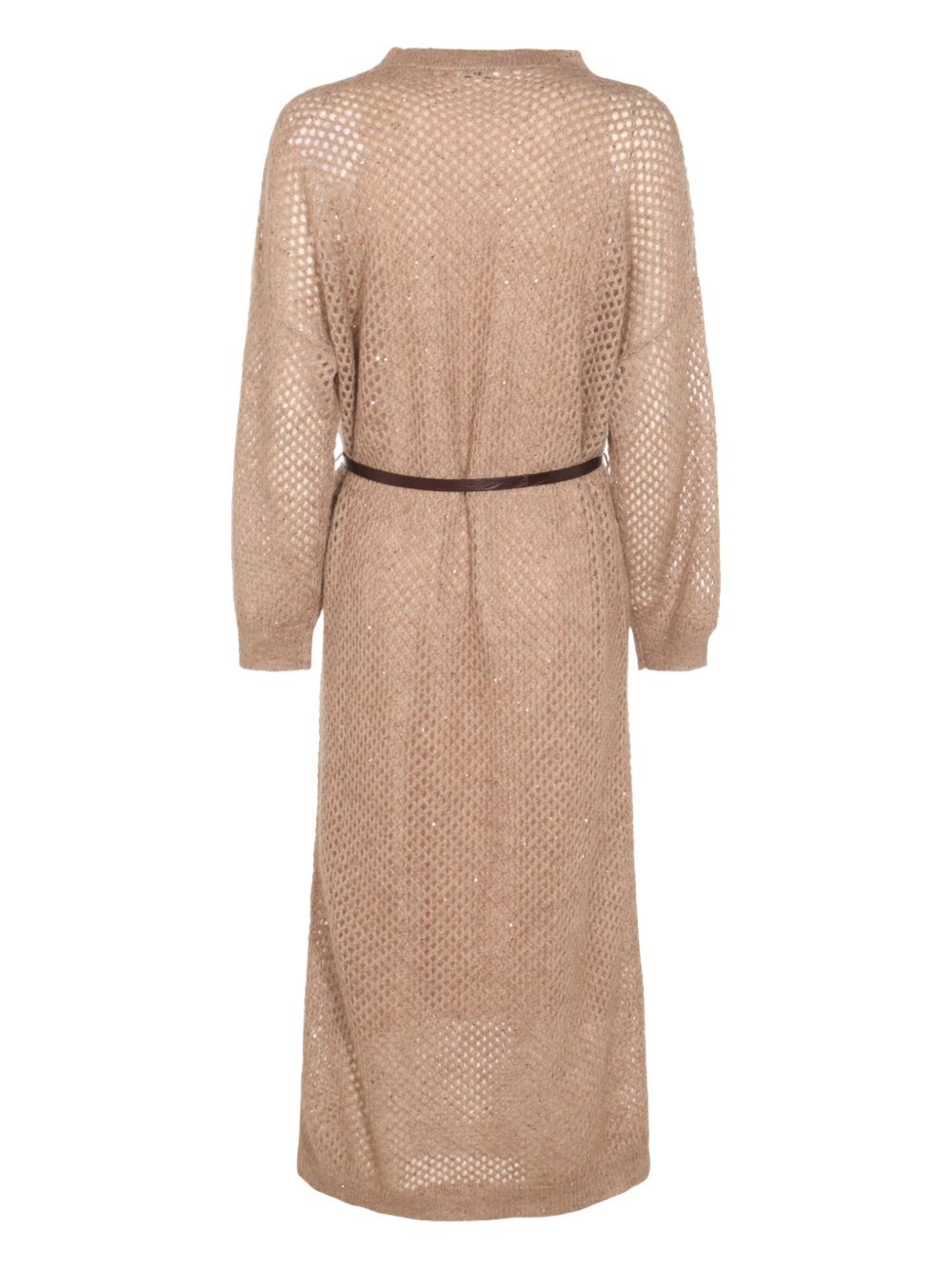 Brunello Cucinelli Natural Dazzling Dress