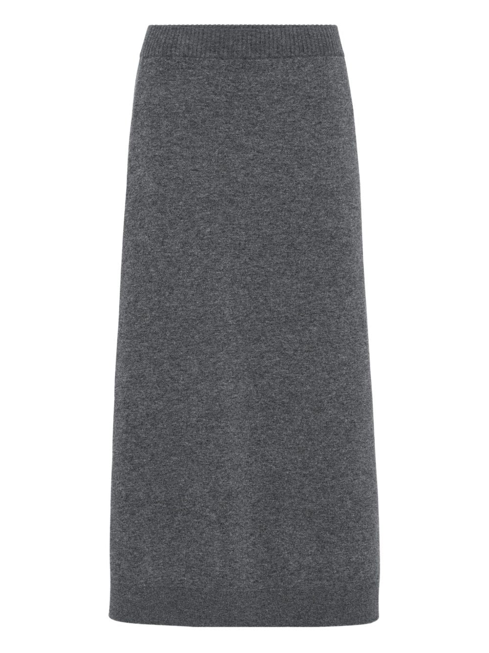 Brunello Cucinelli Midi skirt in double cashmere knit