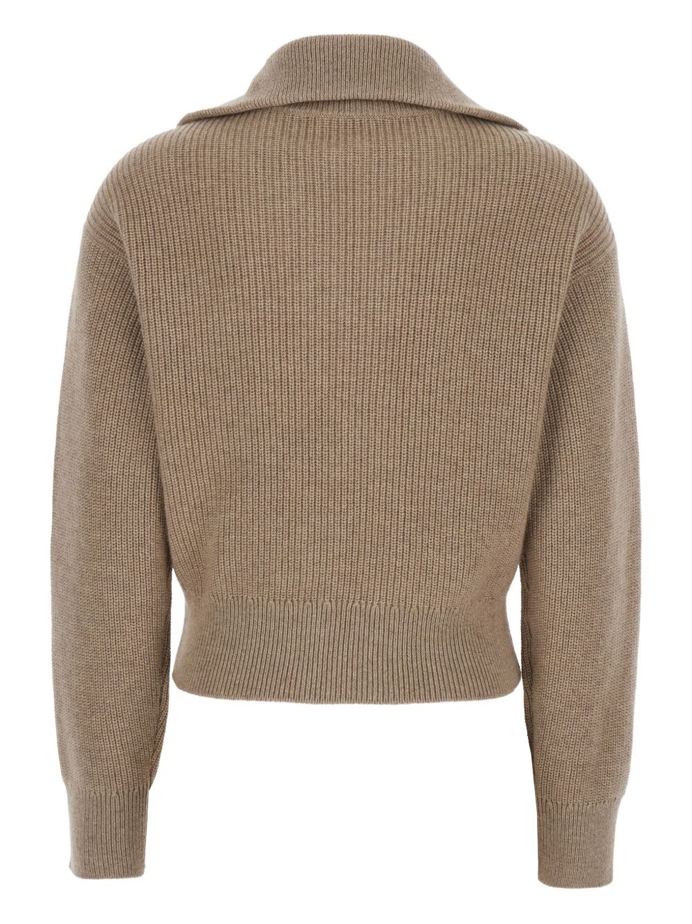 Brunello Cucinelli Zip-up ribbed cardigan