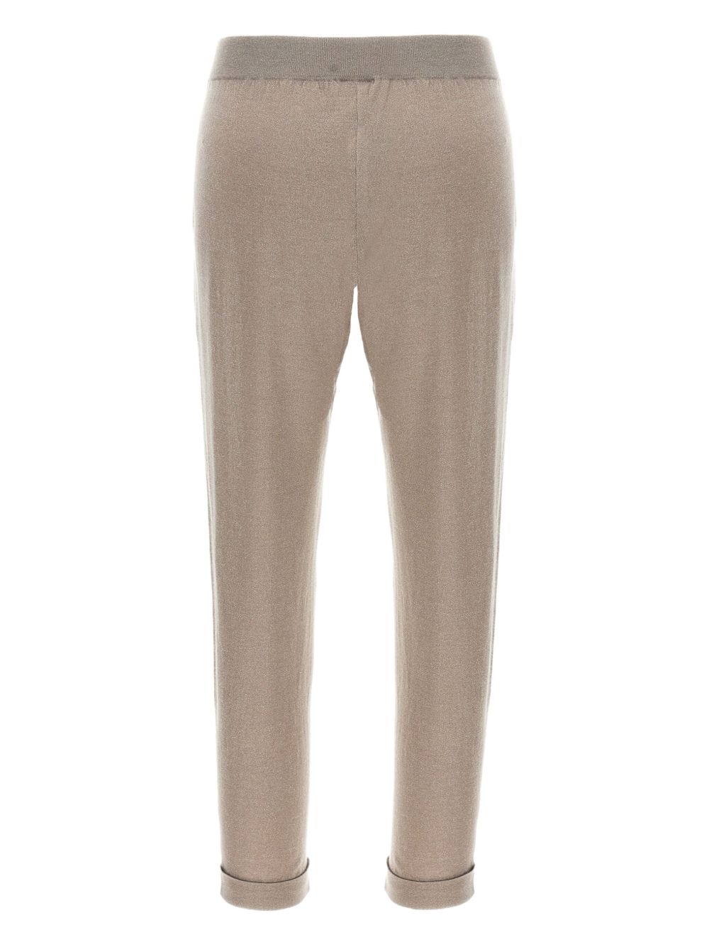 Brunello Cucinelli Lurex-detail trousers
