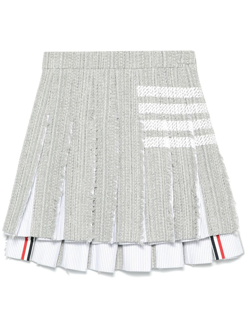 Thom Browne 4-Bar stripe 4bar cotton blend skirt