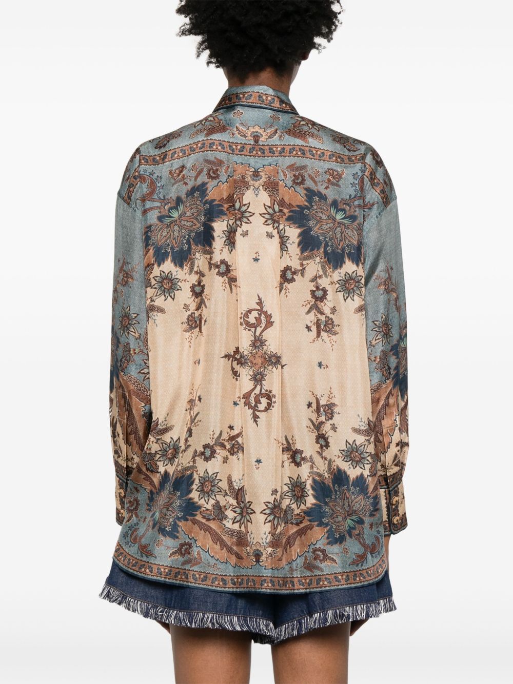Zimmermann Shirts Blue