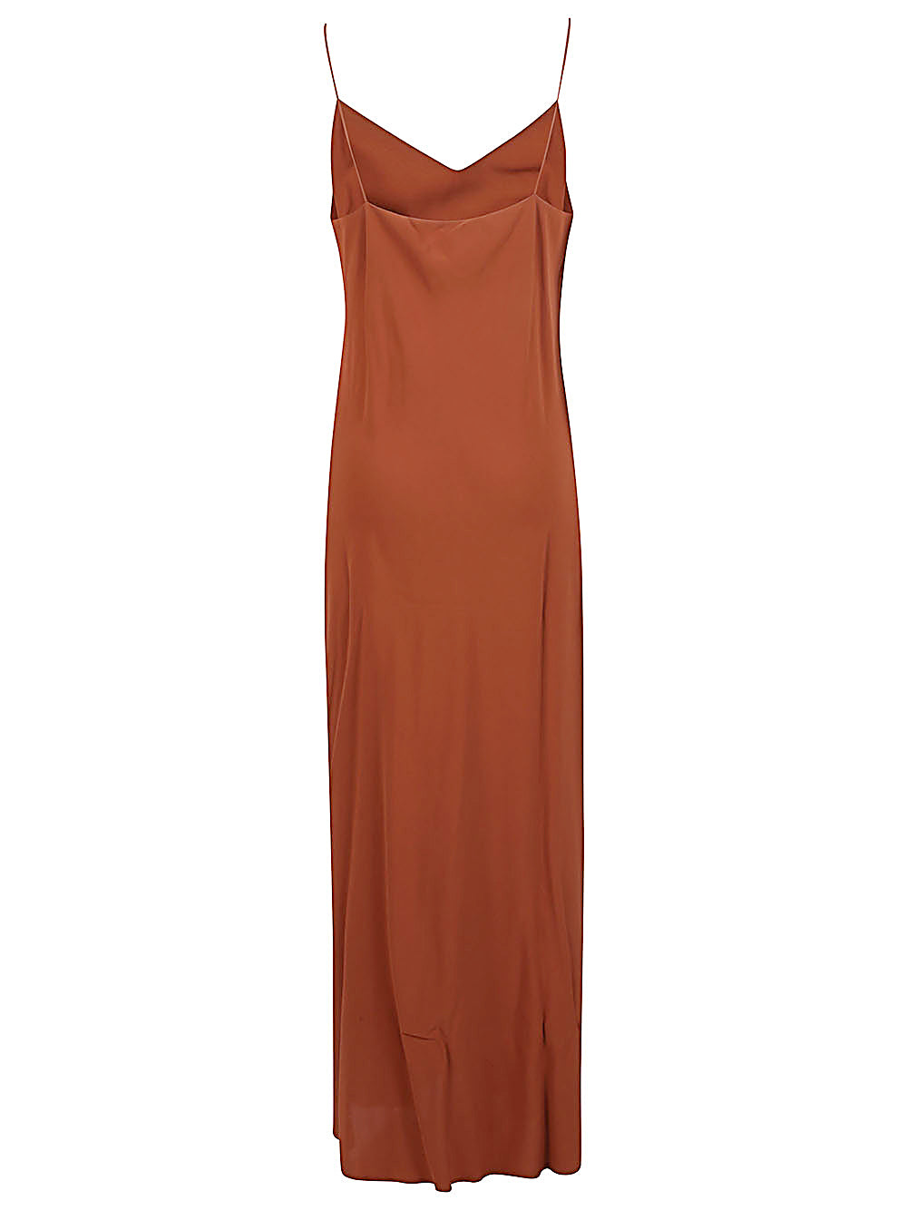 Alberto Biani Georgette long slip dress