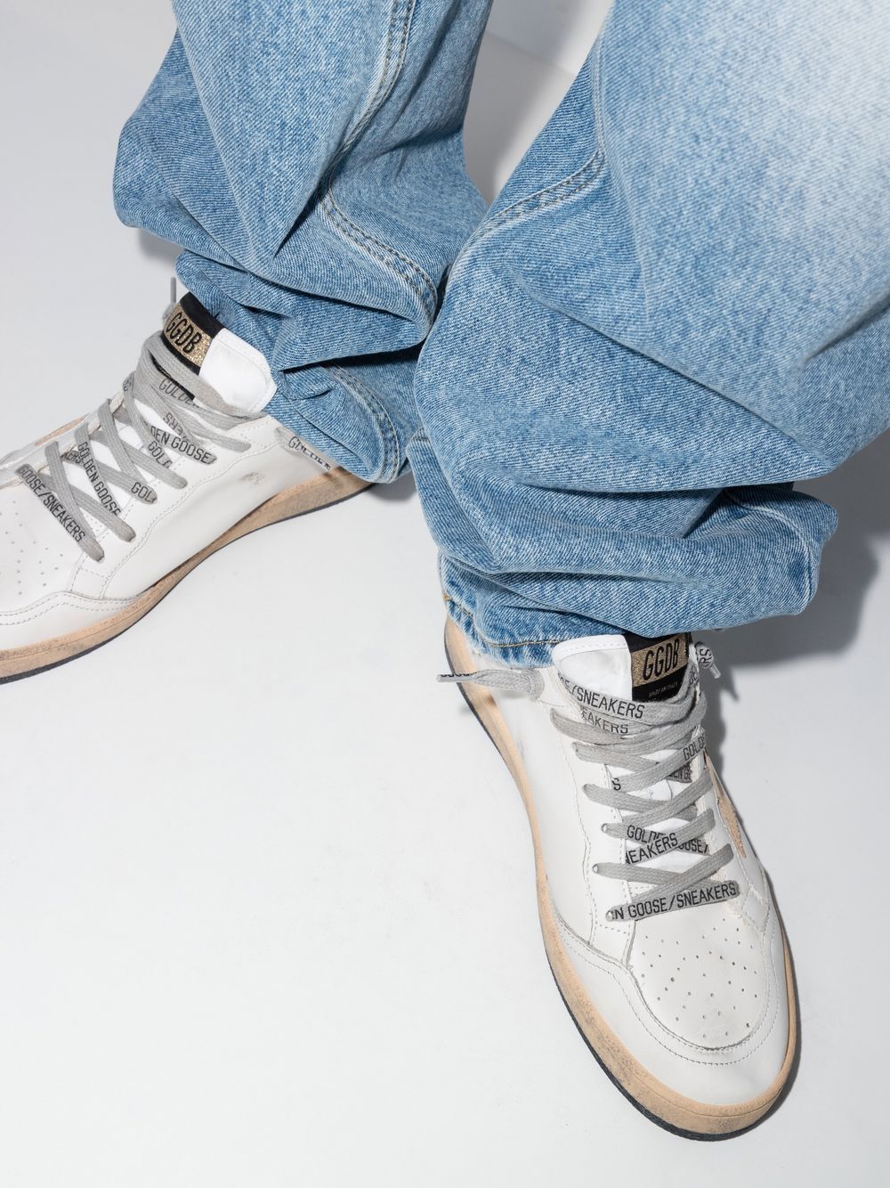 Golden Goose Ball Star lace-up sneakers