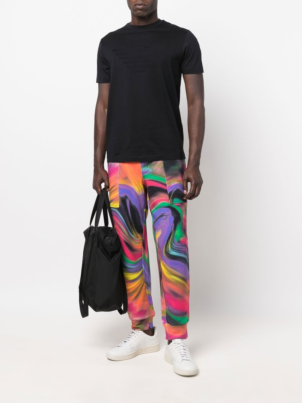 Emporio Armani T-shirts and Polos Blue