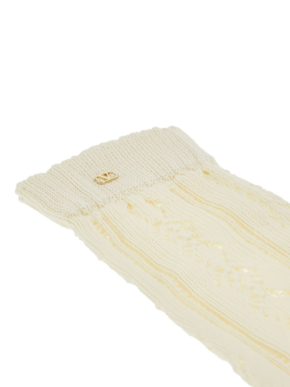 Valentino VLogo perforated socks