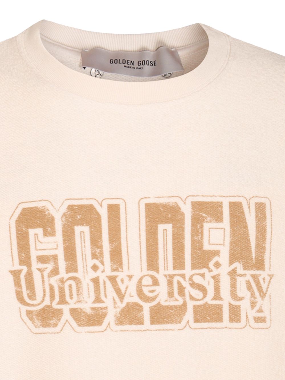 Golden Goose Logo cotton sweatshirt