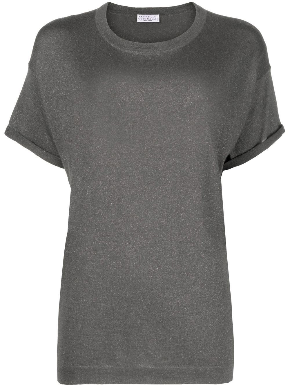 Brunello Cucinelli Round-neck short-sleeve T-shirt