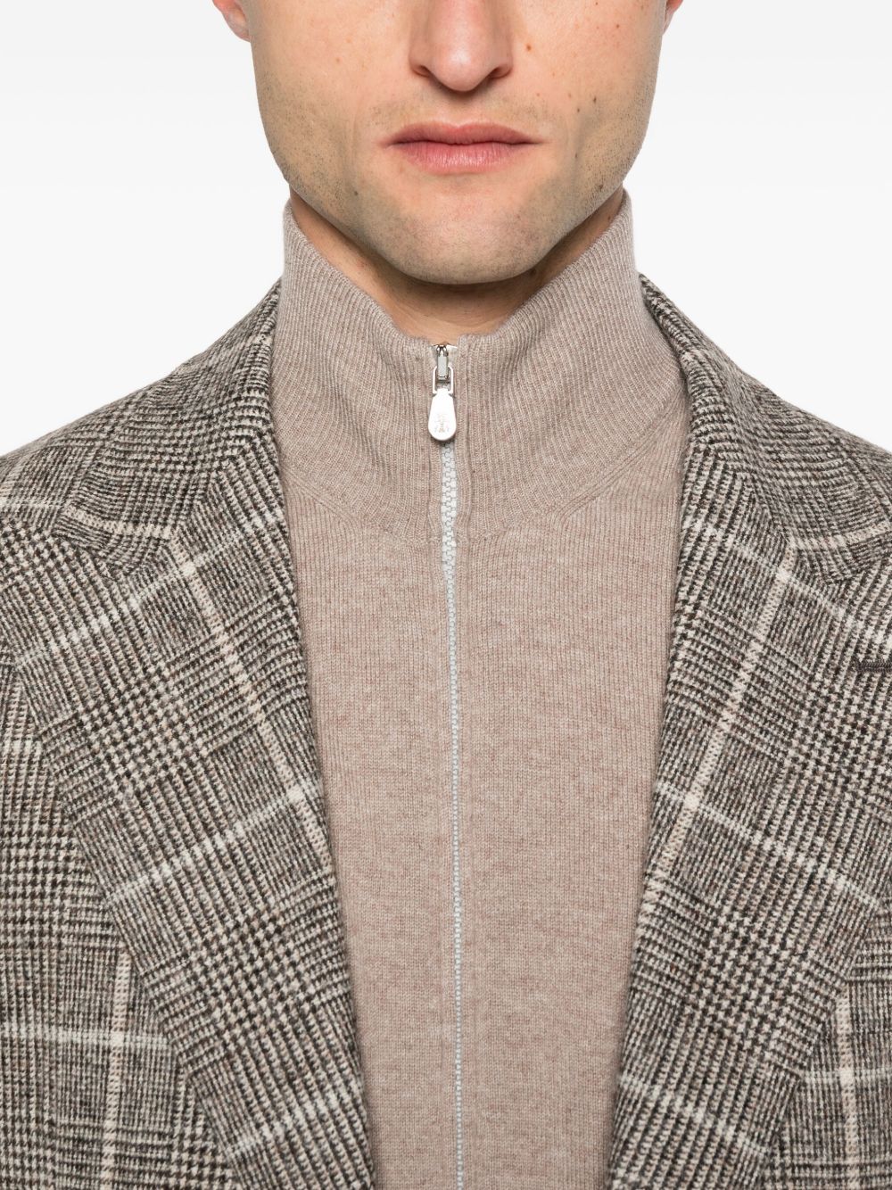 Brunello Cucinelli Cashmere Zipped Cardigan