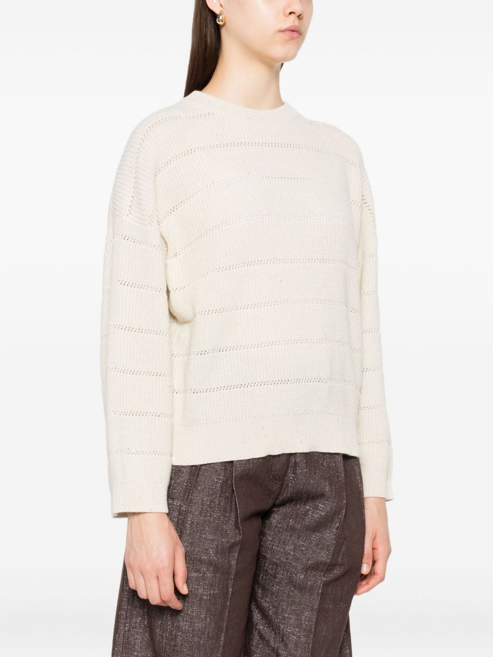 Brunello Cucinelli Open-knit sweater