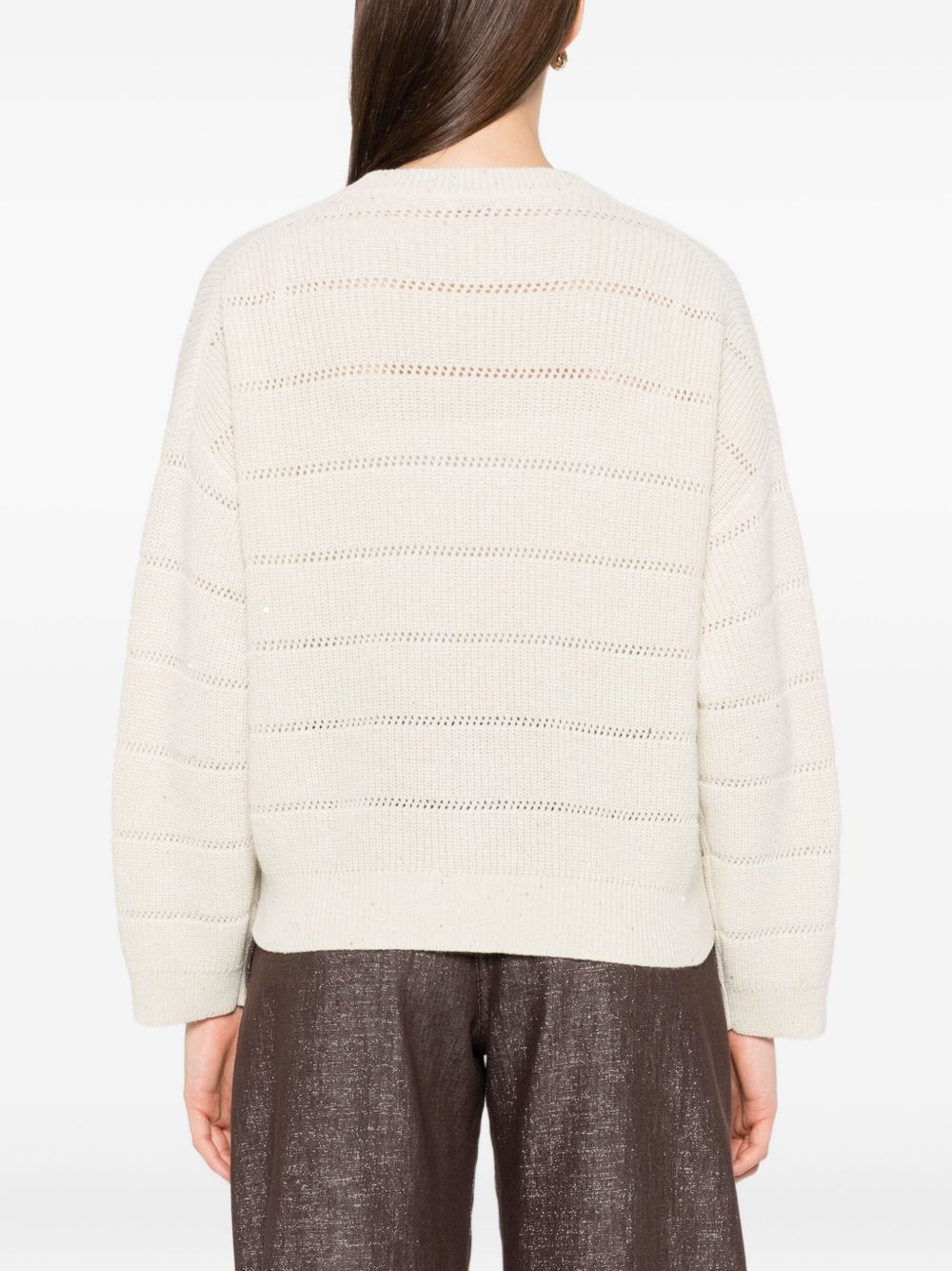 Brunello Cucinelli Open-knit sweater