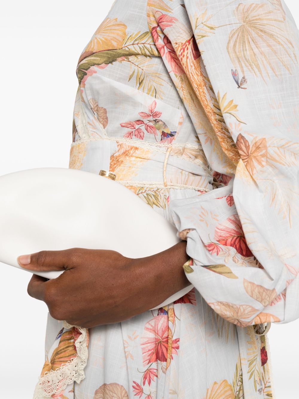 Zimmermann Ascension Ruffled Midi Dress