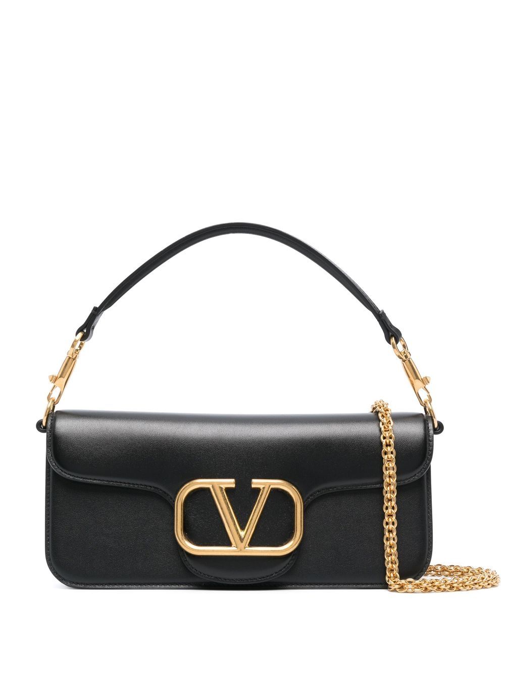 Valentino Garavani Locò Calfskin Shoulder Bag