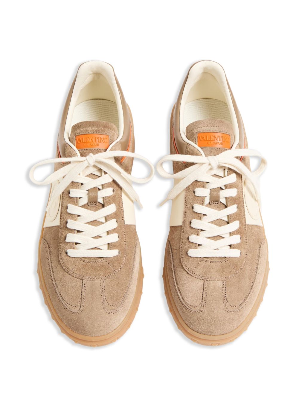 Valentino Garavani Upvillage Crust Leather Sneaker