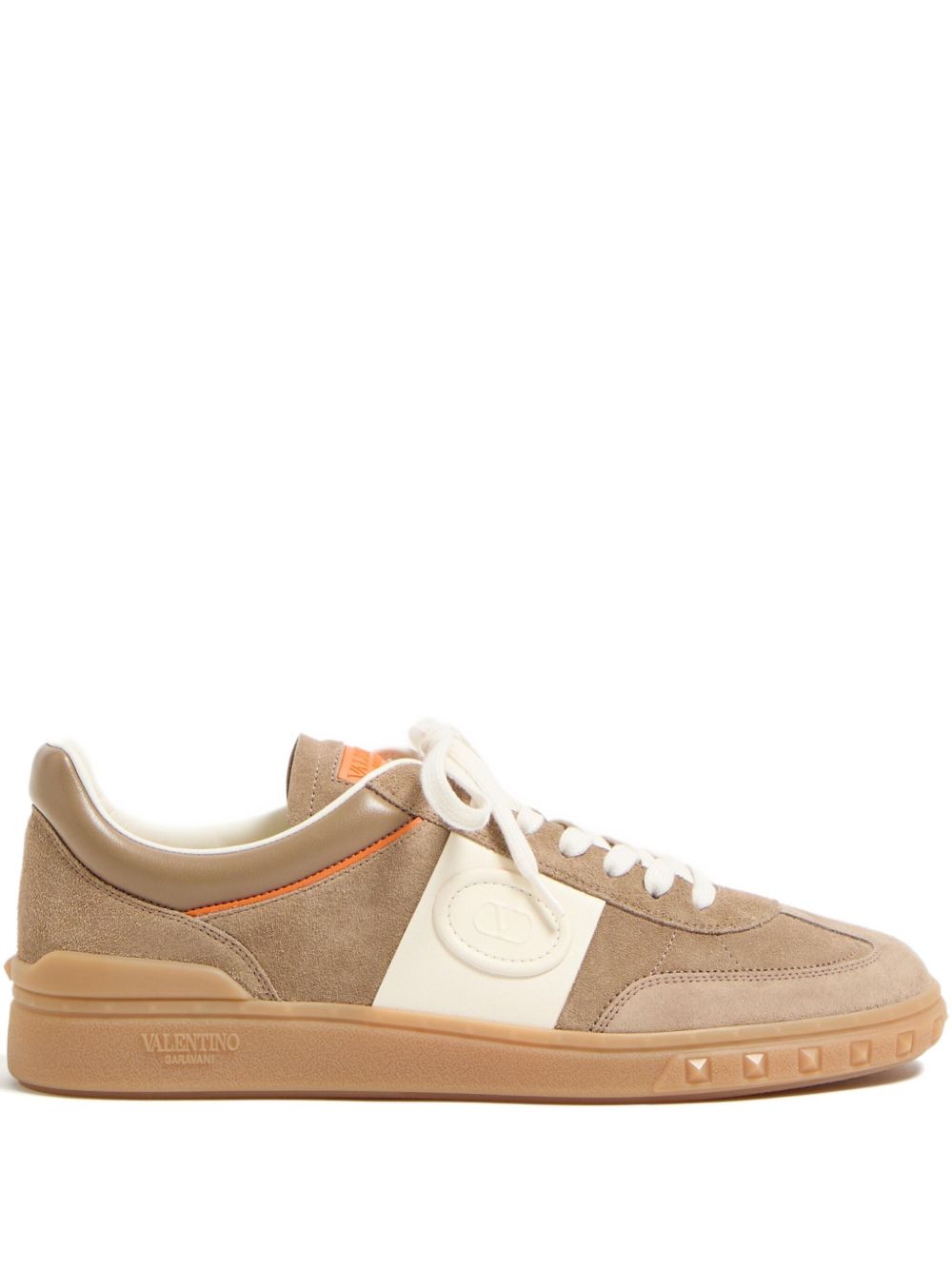 Valentino Garavani Upvillage Crust Leather Sneaker