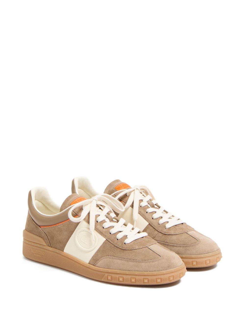 Valentino Garavani Upvillage Crust Leather Sneaker
