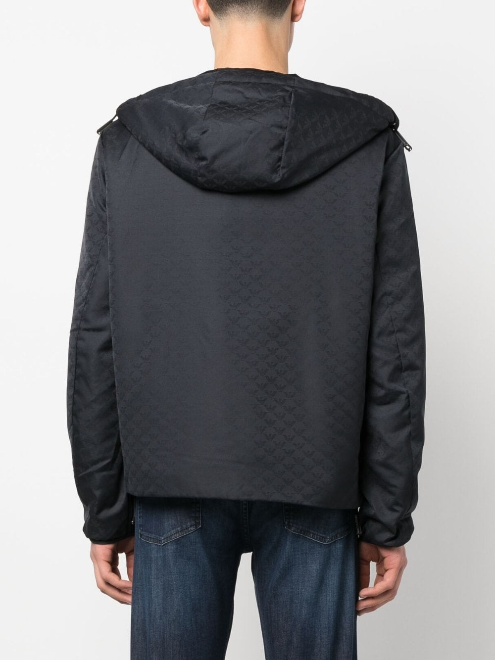 Emporio Armani Coats Blue