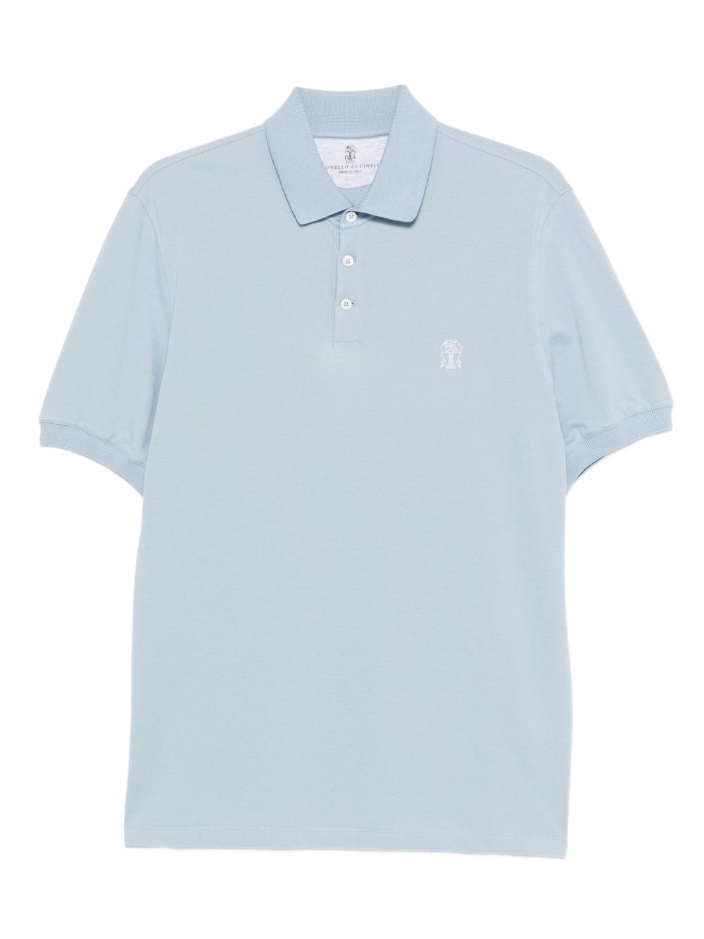 Brunello Cucinelli Polo shirt with embroidery