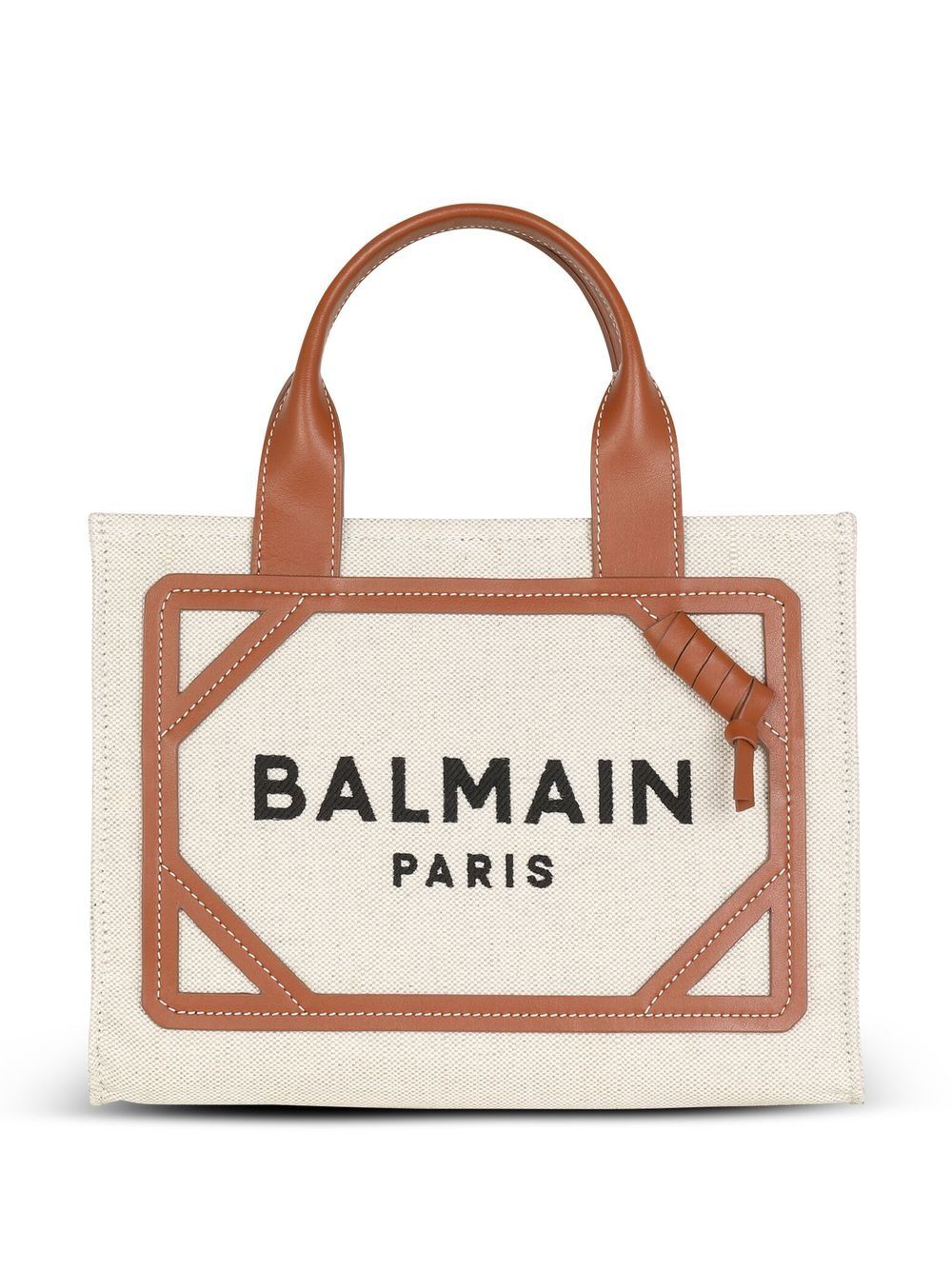 Balmain B-Army small canvas tote