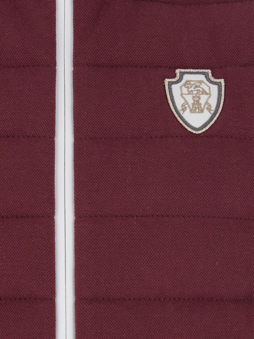 Brunello Cucinelli Quilted logo-plaque gilet