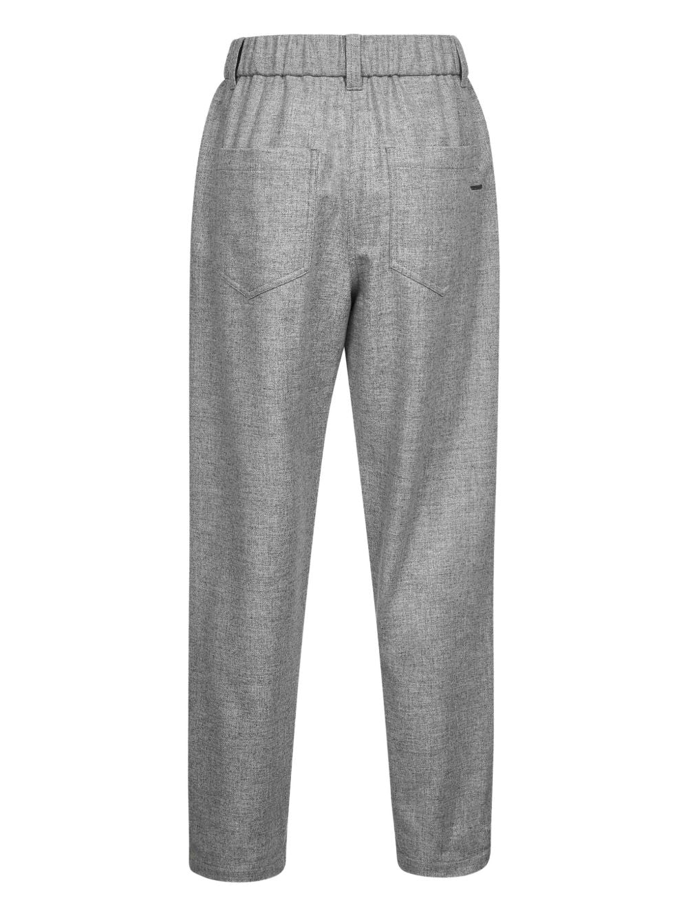 Brunello Cucinelli Elasticated-waistband pleated trousers