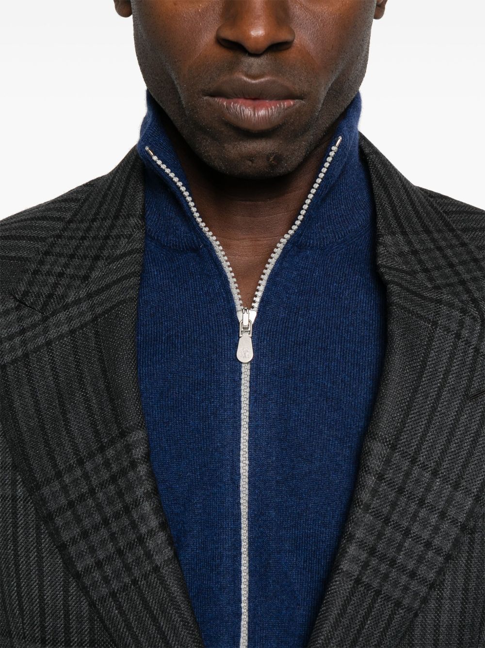Brunello Cucinelli Cashmere zip-up sweatshirt