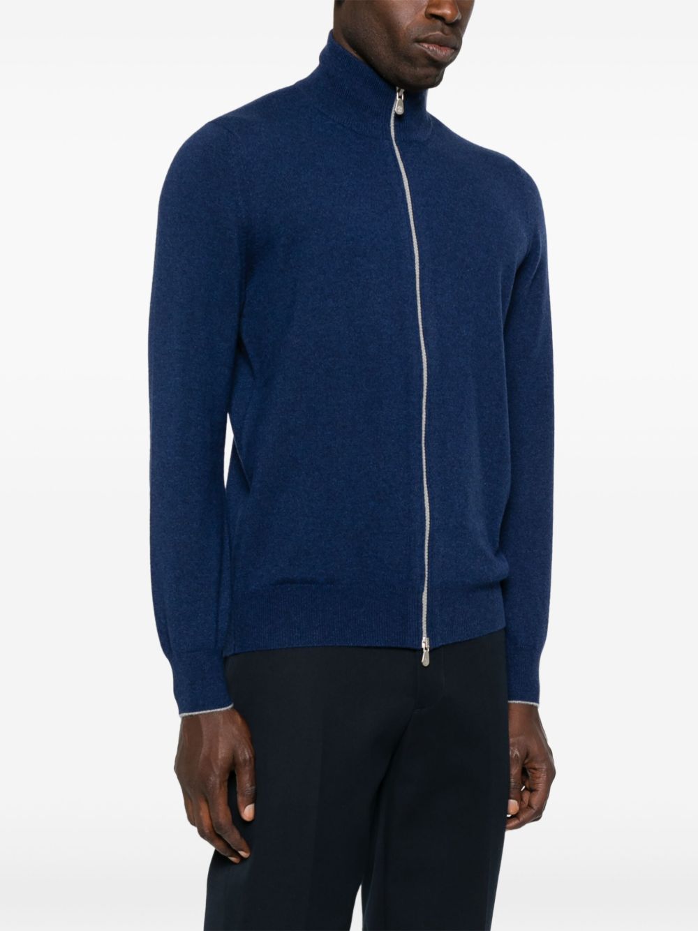 Brunello Cucinelli Cashmere zip-up sweatshirt