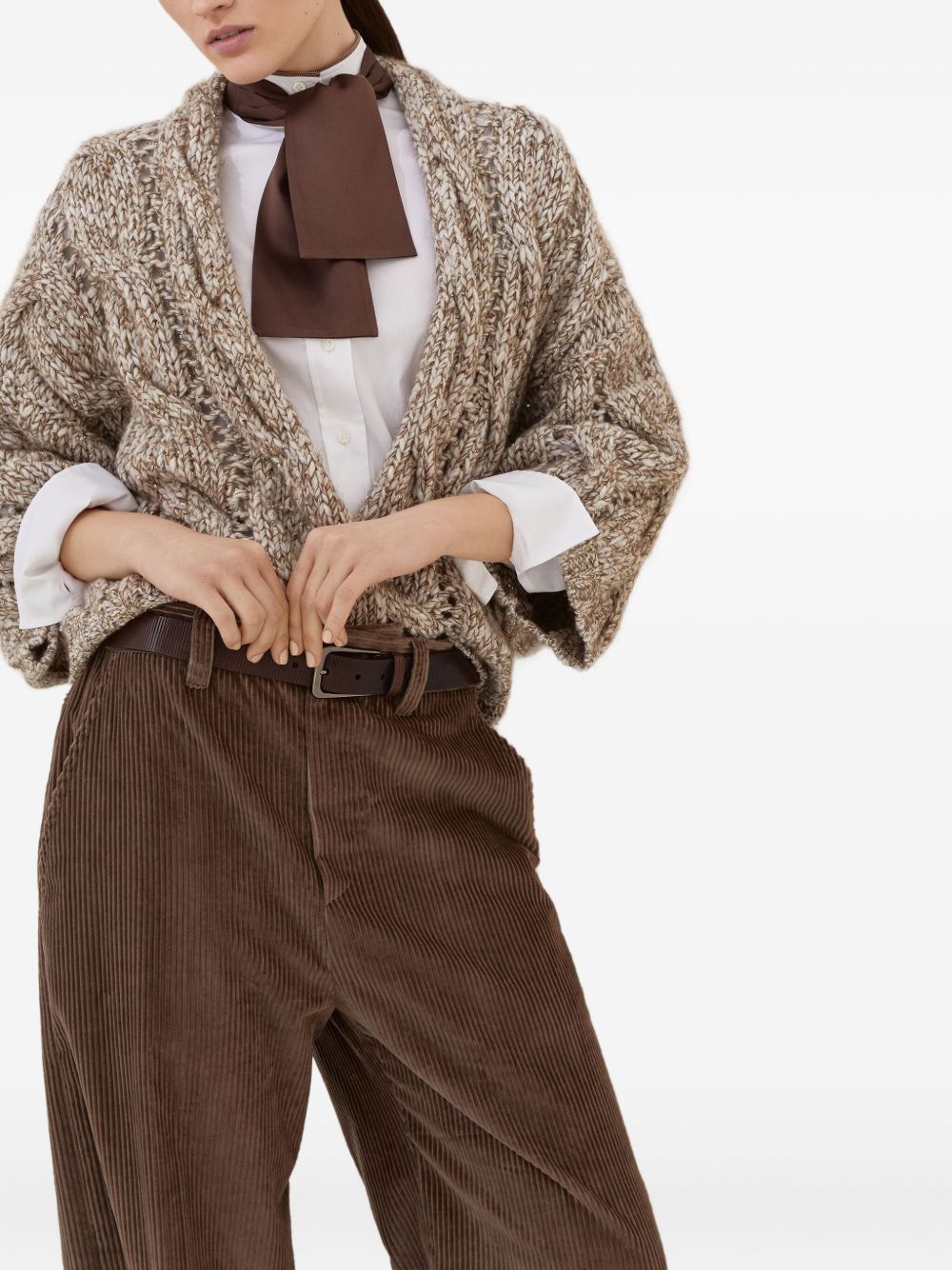 Brunello Cucinelli Chunky-knit cardigan