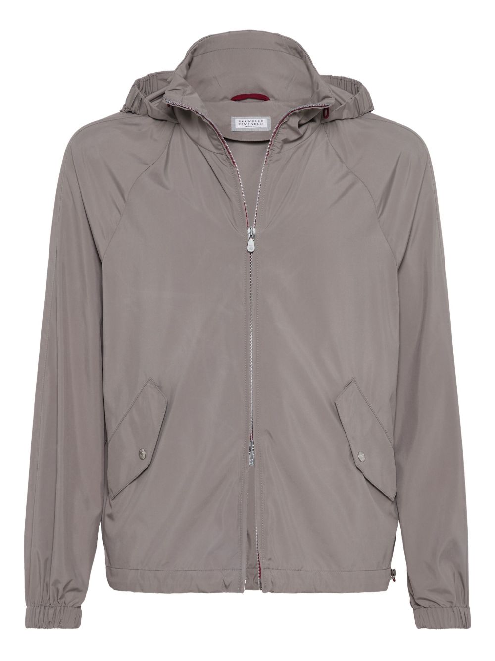Brunello Cucinelli Unlined outerwear in lightweight techno fabric with hood