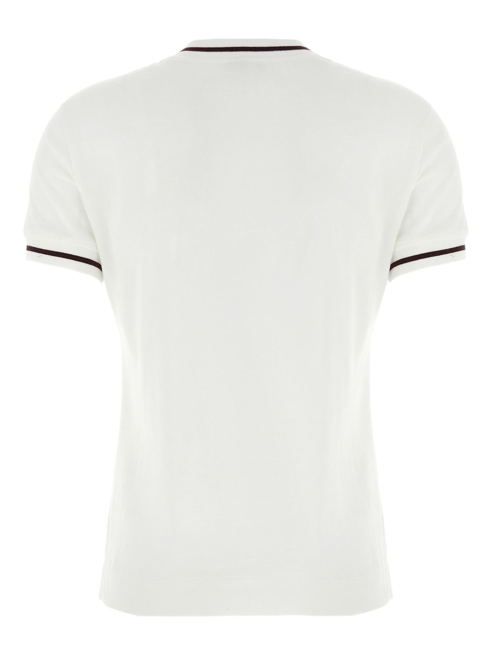 Brunello Cucinelli Embroidered-detail cotton t-shirt