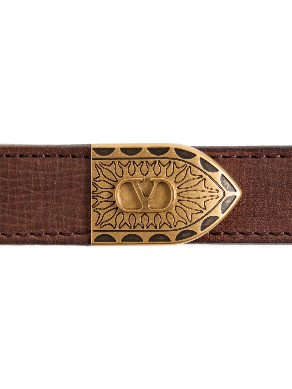 Valentino Garavani Vlogo Signature Belt In Calfskin 20mm