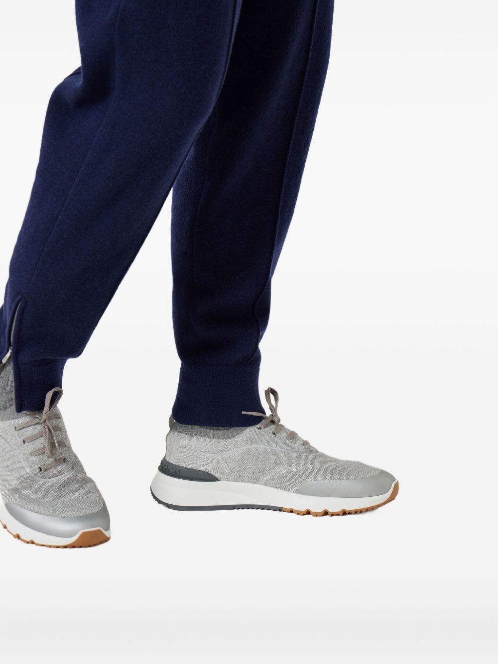 Brunello Cucinelli Techno cotton knit runners