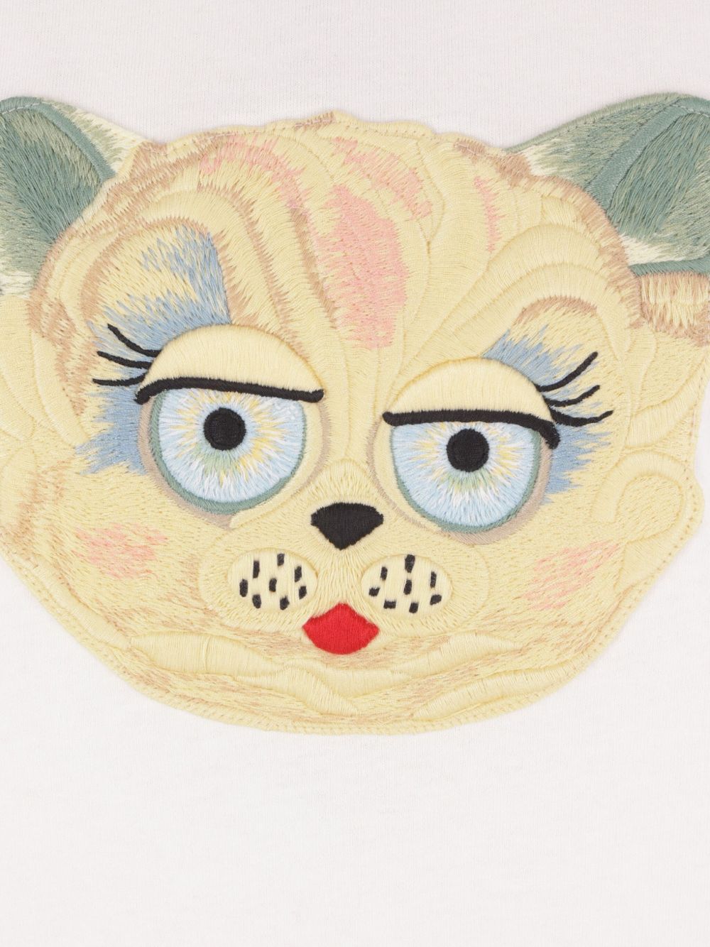 Valentino Cat-face patch T-shirt