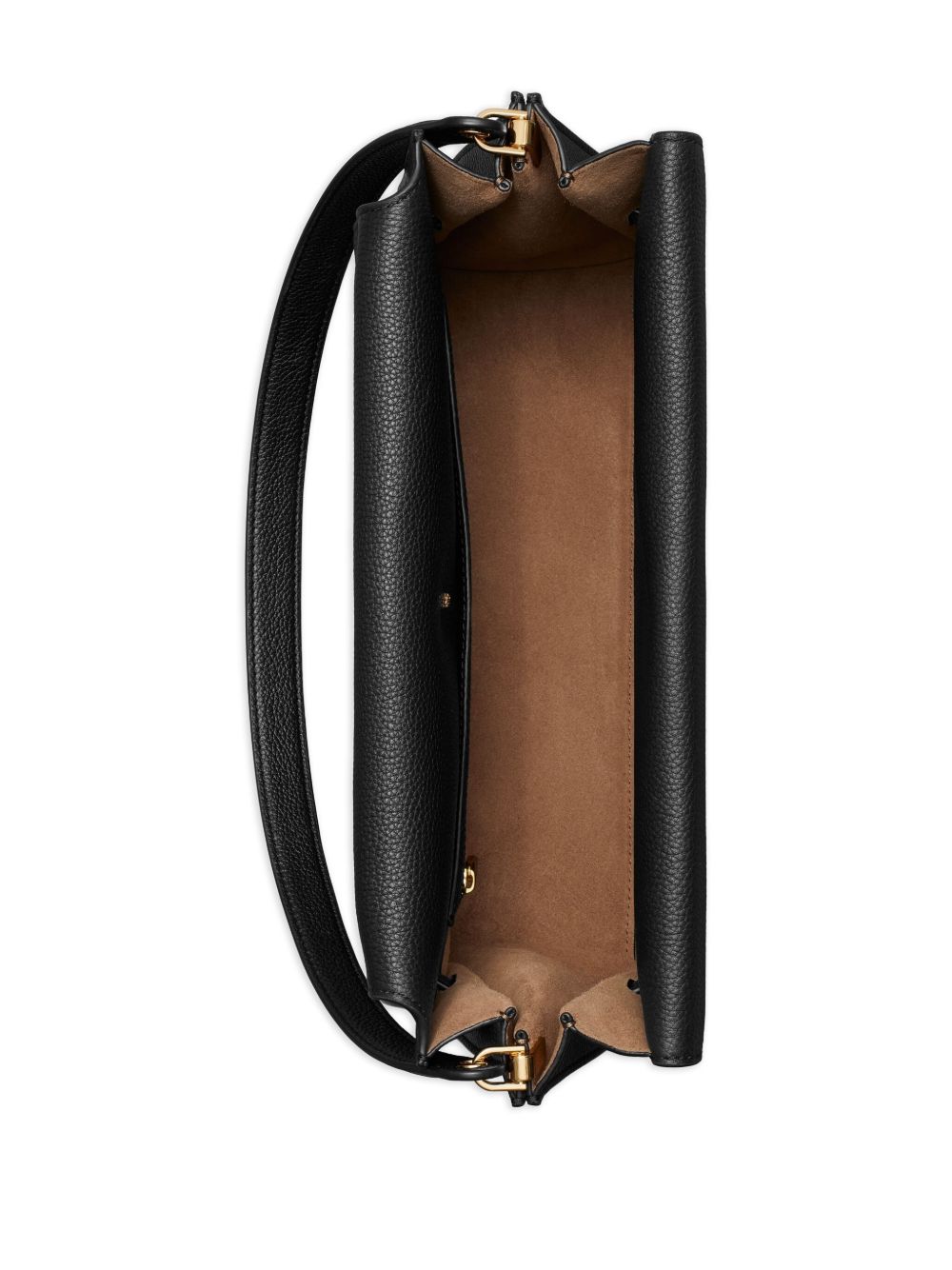 Tory Burch Lee Radziwill large leather handbag