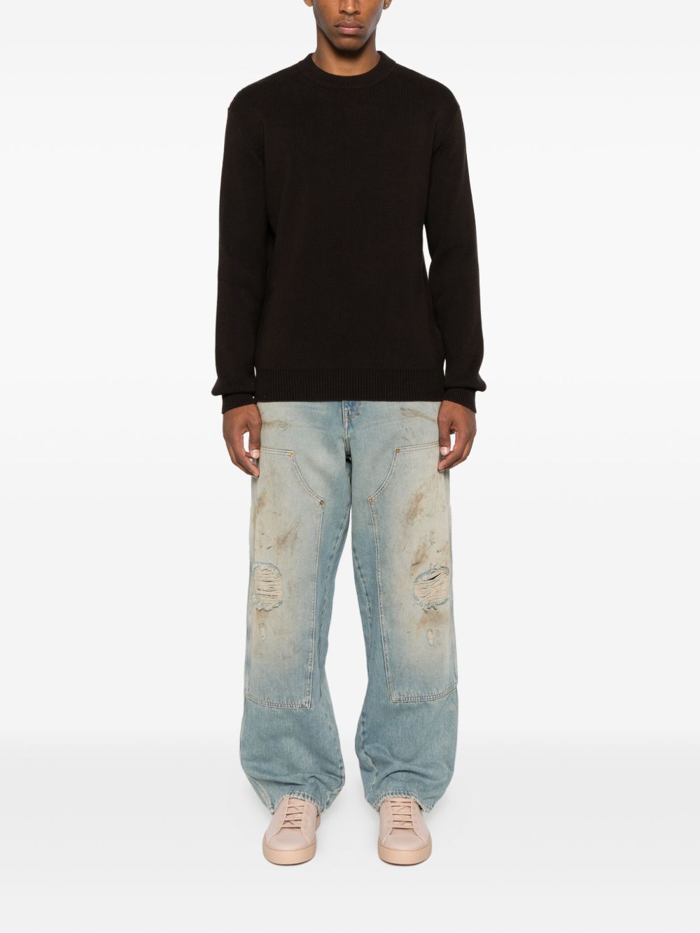 Golden Goose Jeans Clear Blue