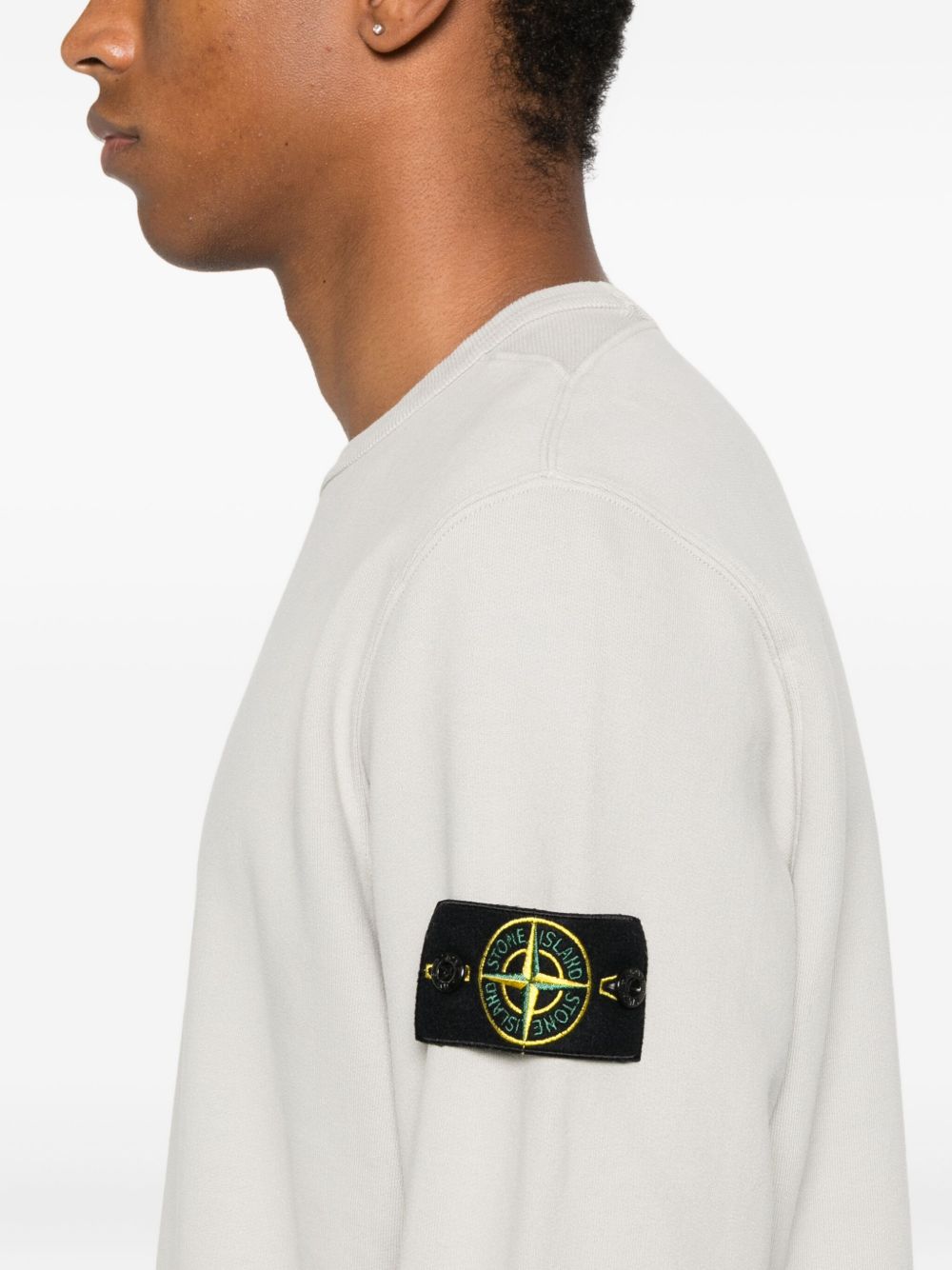 Stone Island Sweaters Light Grey