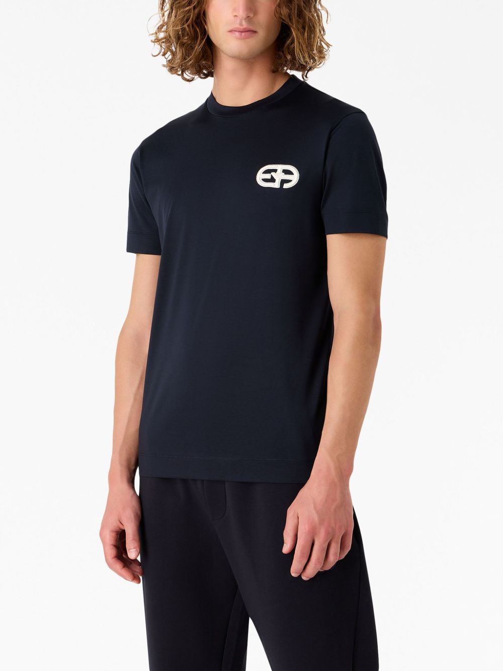 Emporio Armani T-shirts and Polos Blue