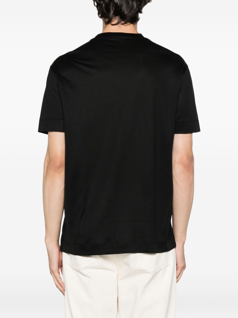 Emporio Armani T-shirts and Polos Black
