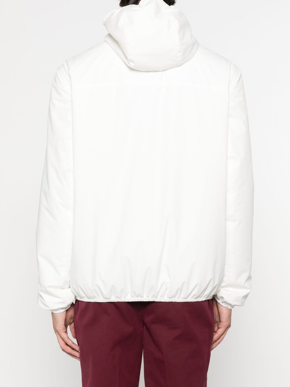 Brunello Cucinelli Hooded zip-fastening jacket