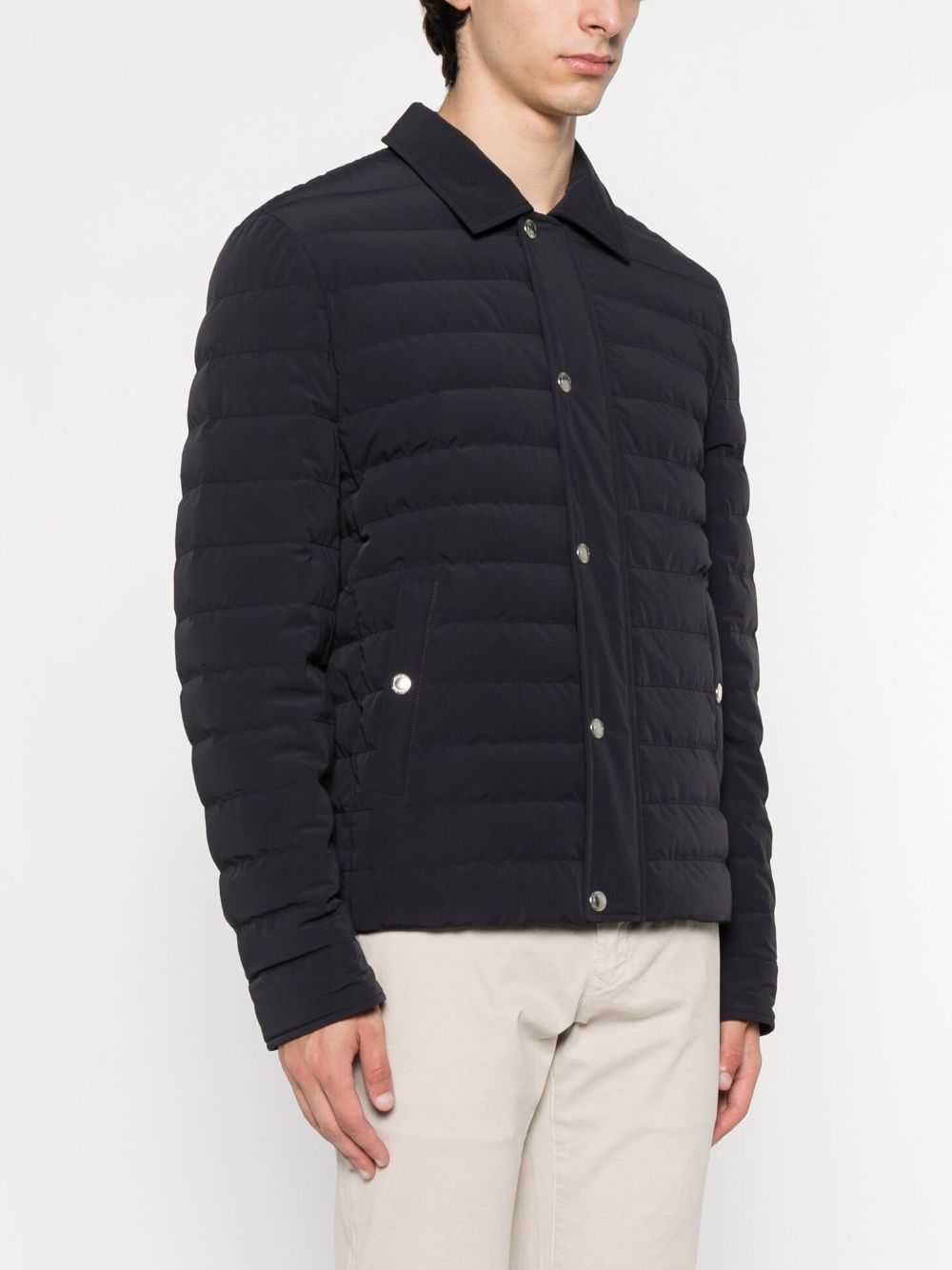 Brunello Cucinelli Quilted jacket with snap fastener