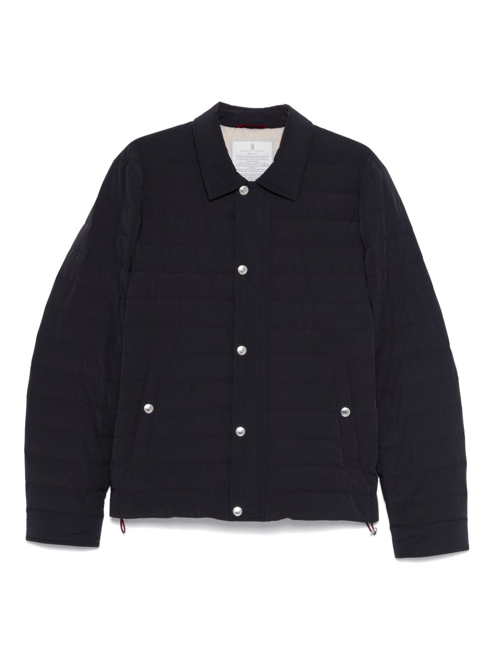 Brunello Cucinelli Quilted jacket with snap fastener